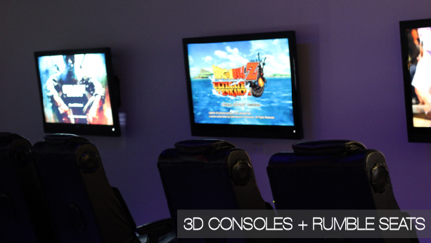 3D consoles + rumble seats